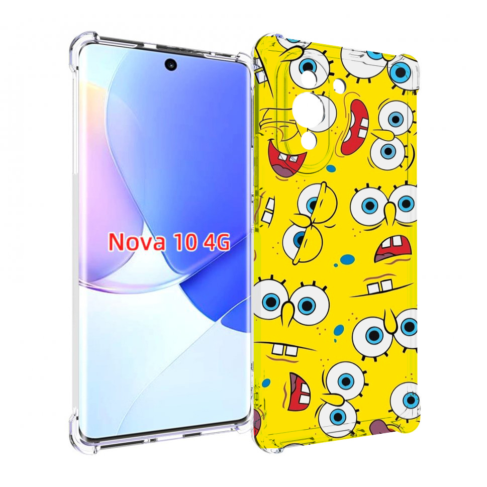 Чехол MyPads много-спанч-боба для Huawei Nova 10