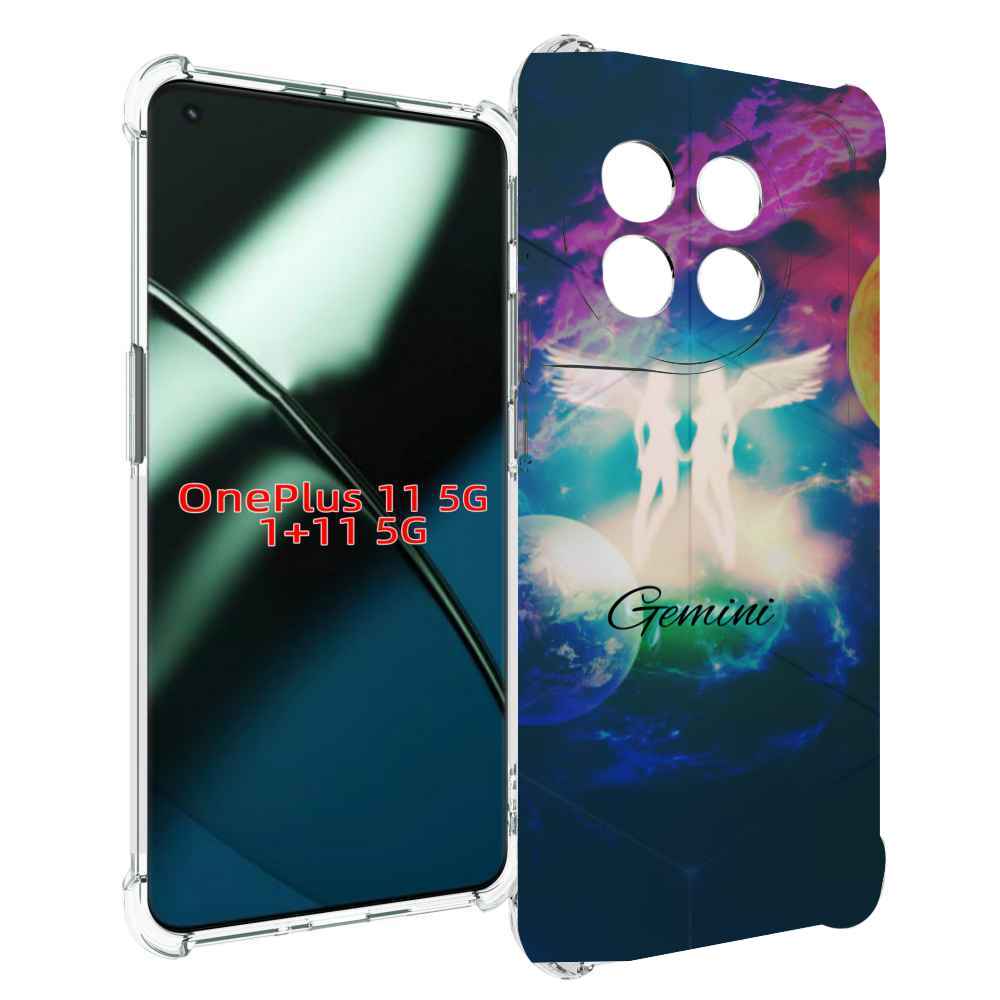 

Чехол MyPads знак зодиака близнецы 3 для OnePlus 11, Прозрачный, Tocco