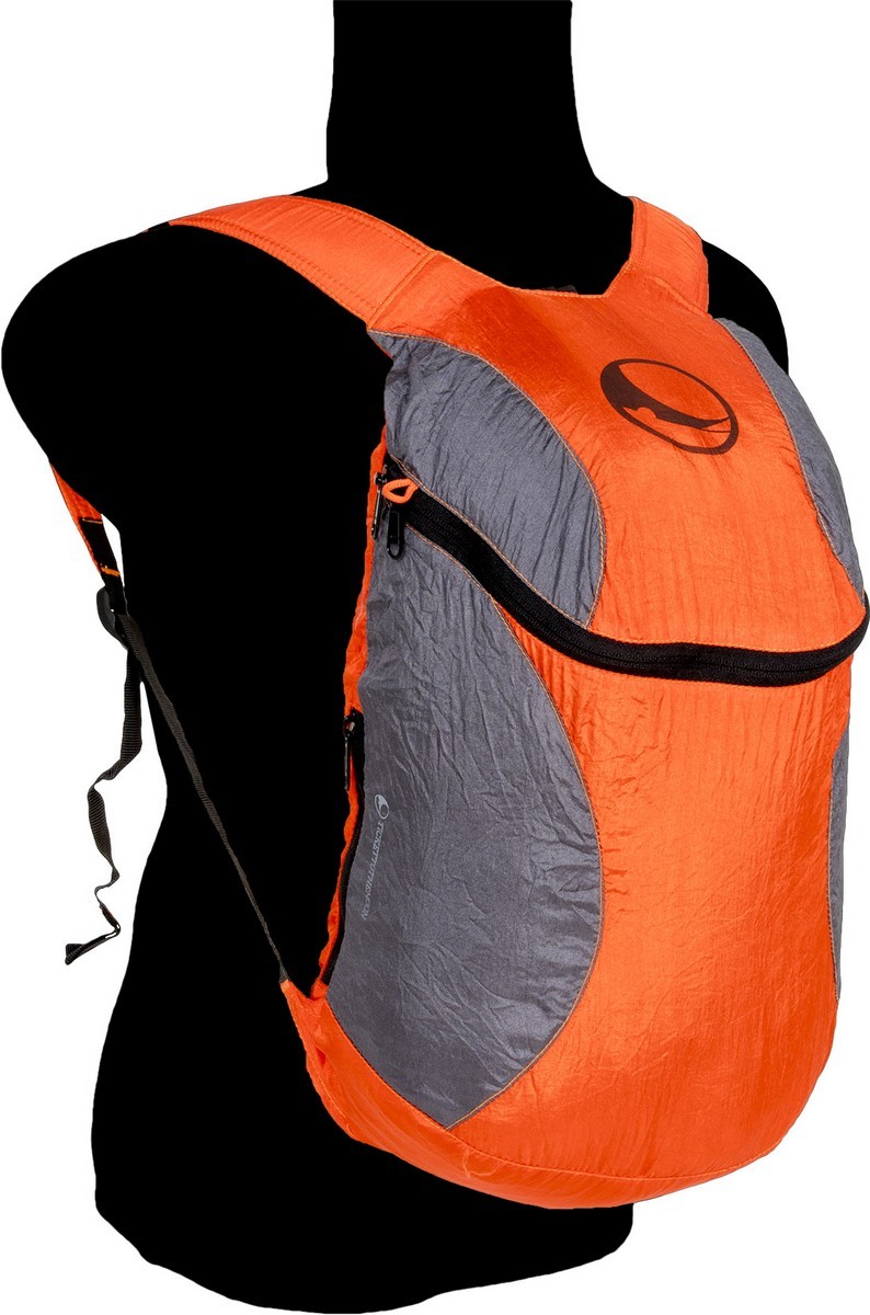 Рюкзак складной Ticket to the Moon Backpack Mini оранжево-серый