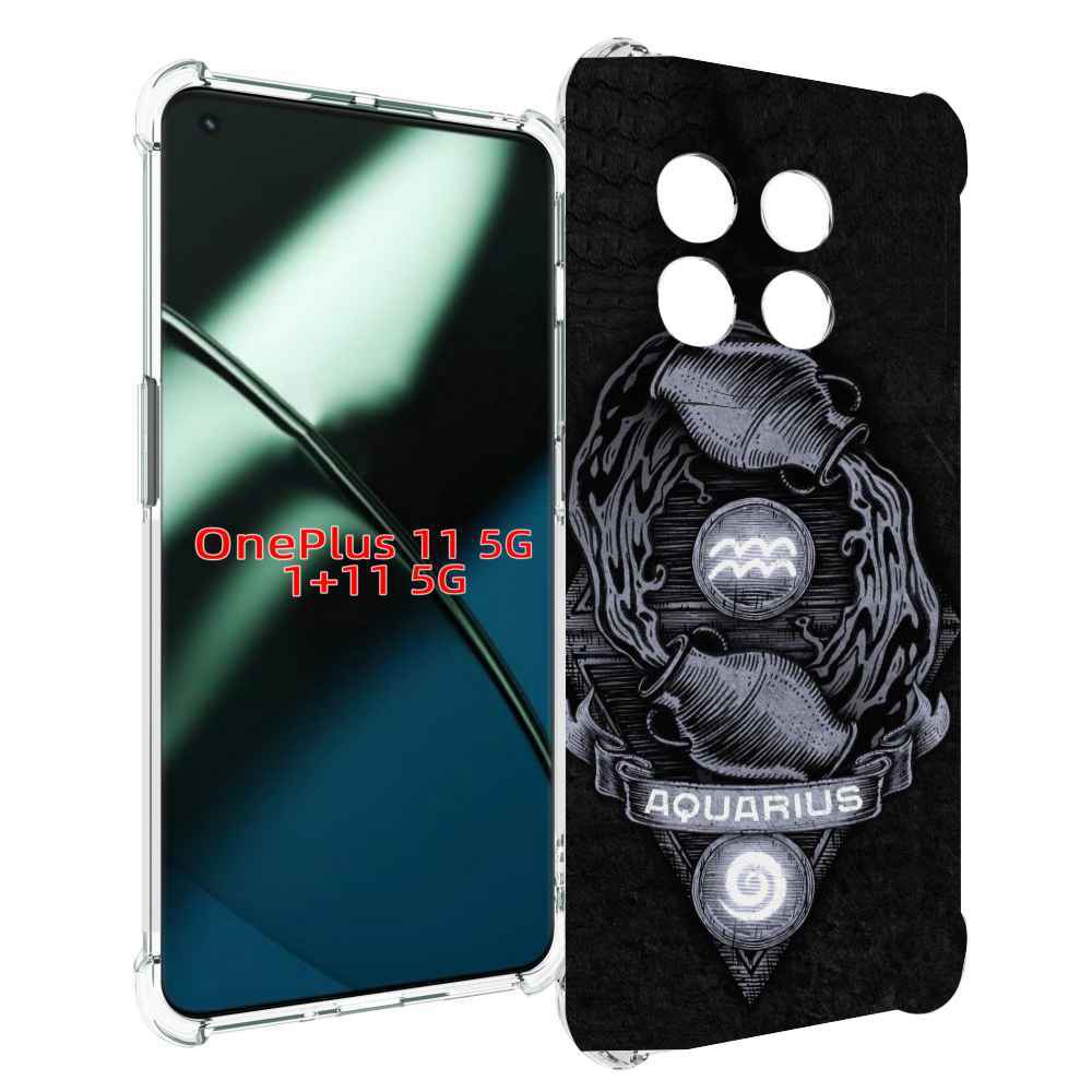 

Чехол MyPads знак зодиака водолеи 6 для OnePlus 11, Прозрачный, Tocco