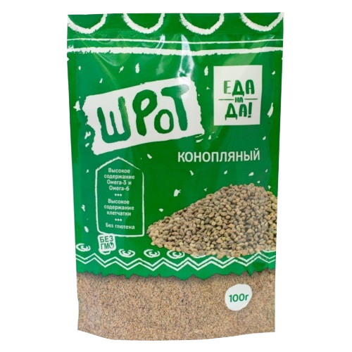 

Шрот Экопродукт Еда на да! конопляный 100 г
