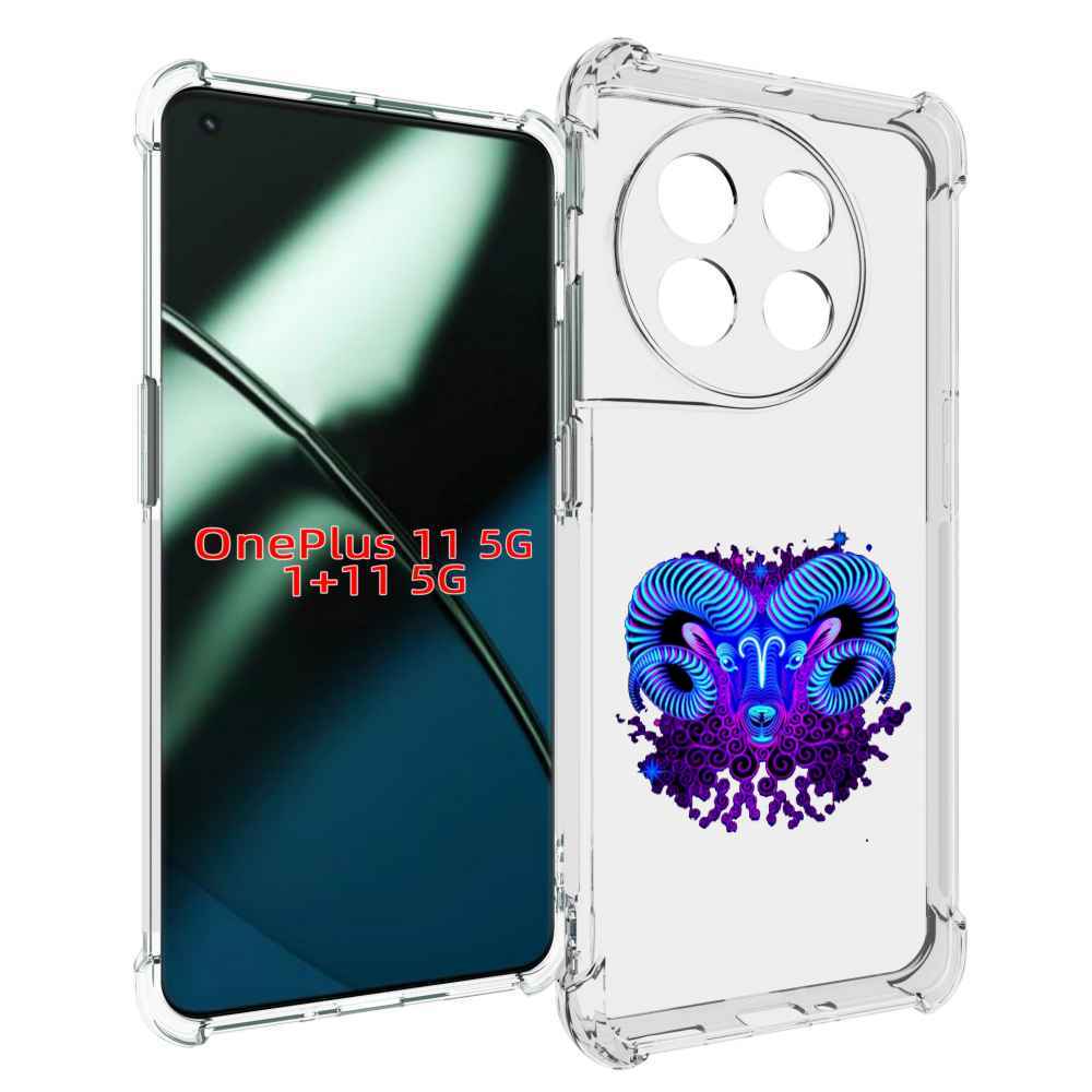 

Чехол MyPads знак зодиака овен 2 для OnePlus 11, Прозрачный, Tocco