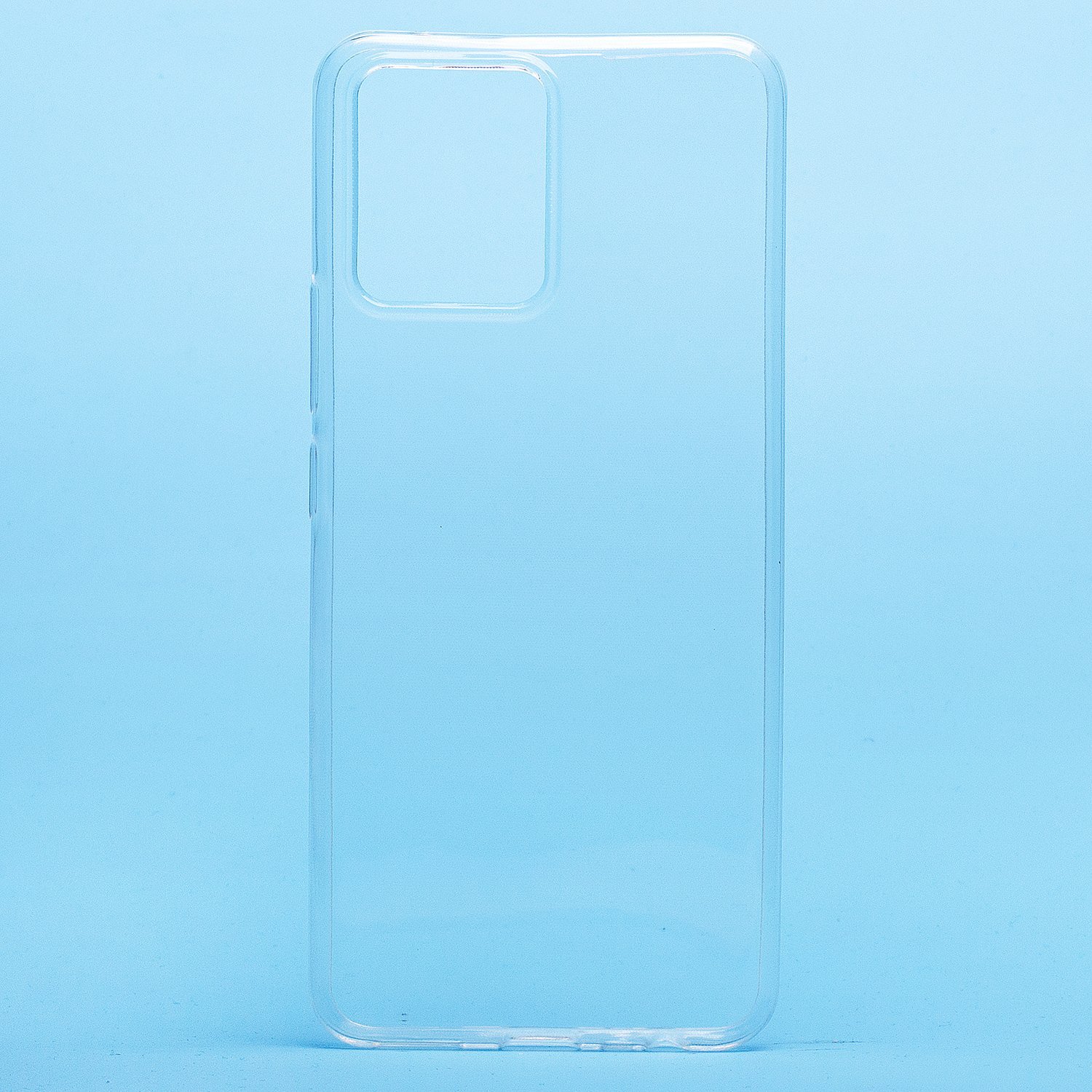 Чехол силиконовый ультратонкий BaseMarket для Realme 8 4G (прозрачный)