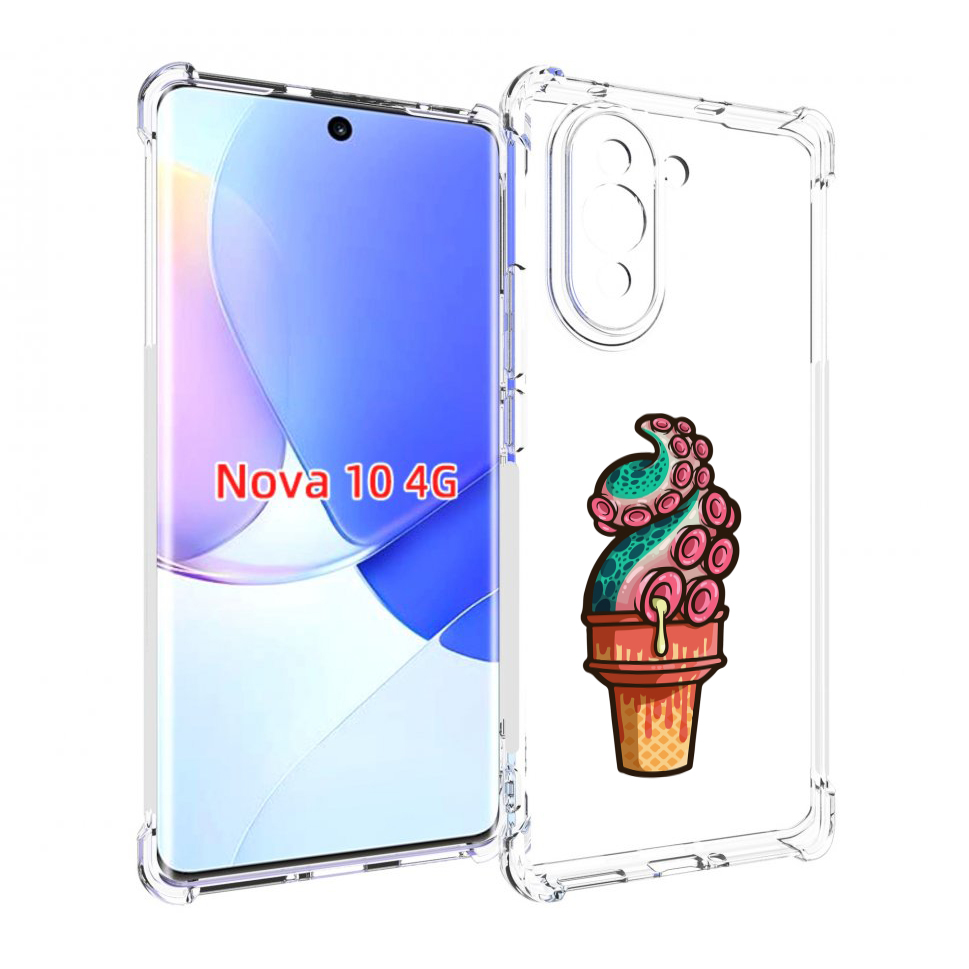 Чехол MyPads мороженное для Huawei Nova 10