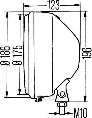 

Фара Hella Pagid/Behr 1A7003099011