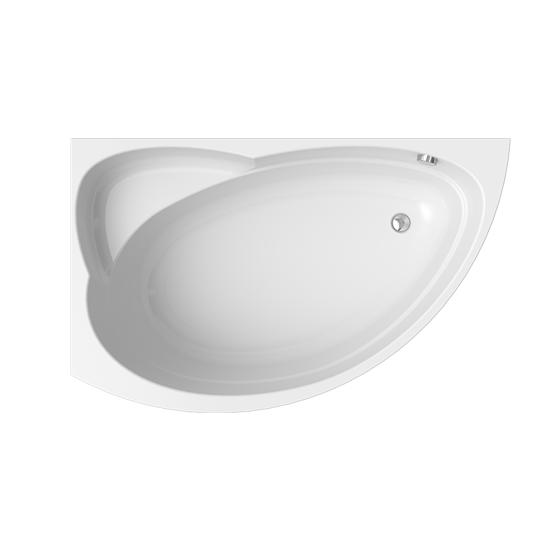 фото Акриловая ванна радомир модерна 160х100 левая, каркас, фронтальная панель/2-78-0-1-1-214 radomir