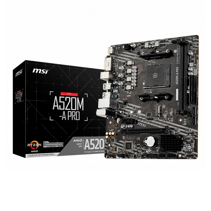 

Материнская плата MSI A520M-A Pro, A520M-A Pro