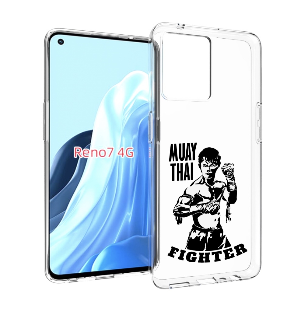 

Чехол MyPads Единоборства муайтай для OPPO RENO 7 4G, Прозрачный, Tocco