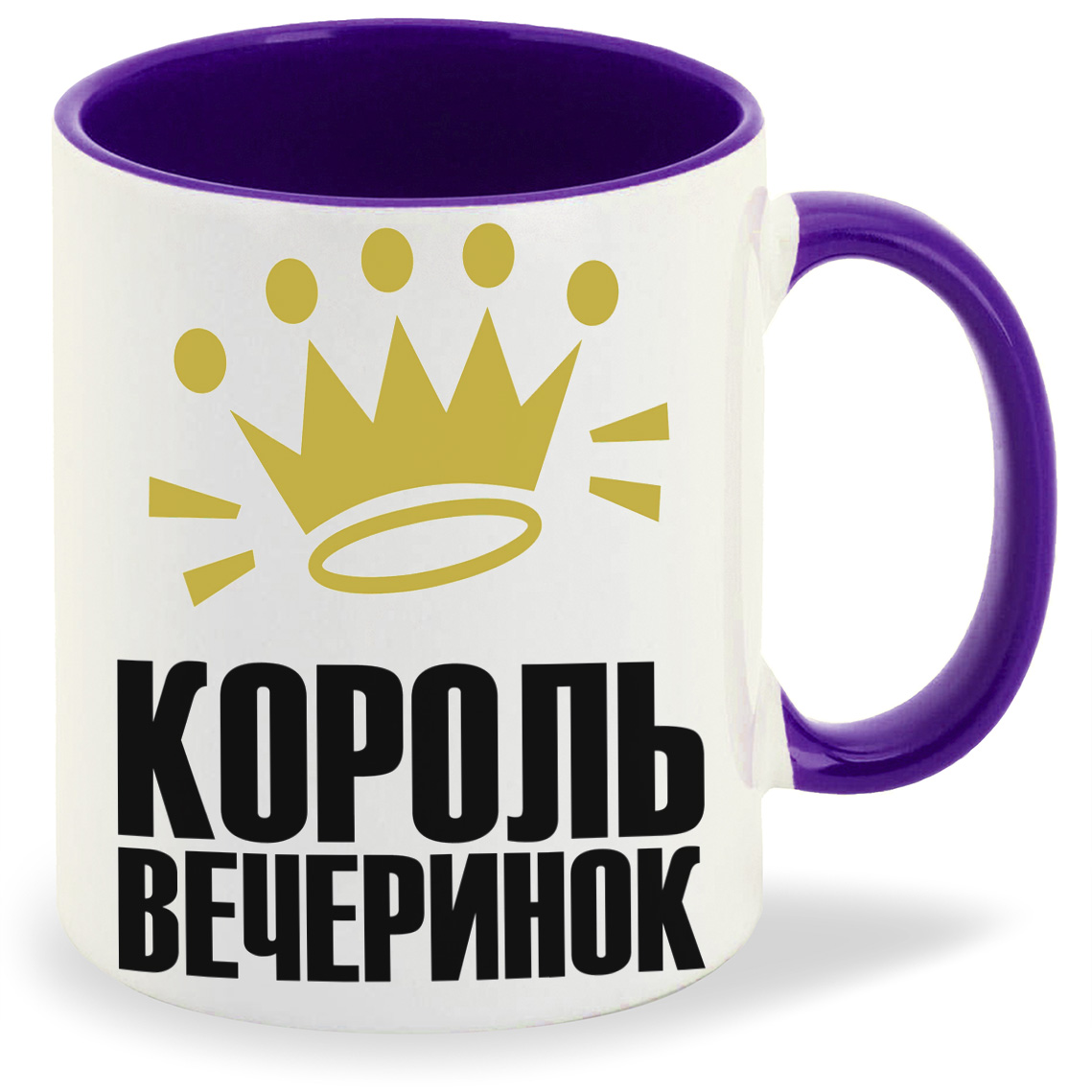 

Кружка CoolPodarok Король вечеринок, Король вечеринок