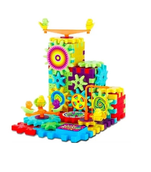 

Блочный конструктор 1Toy 81 деталь
