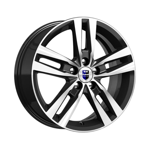 

Диск литой R16 6.5J 5x105/56.6 ET38 КИК Rassvet алмаз черный 74683SK