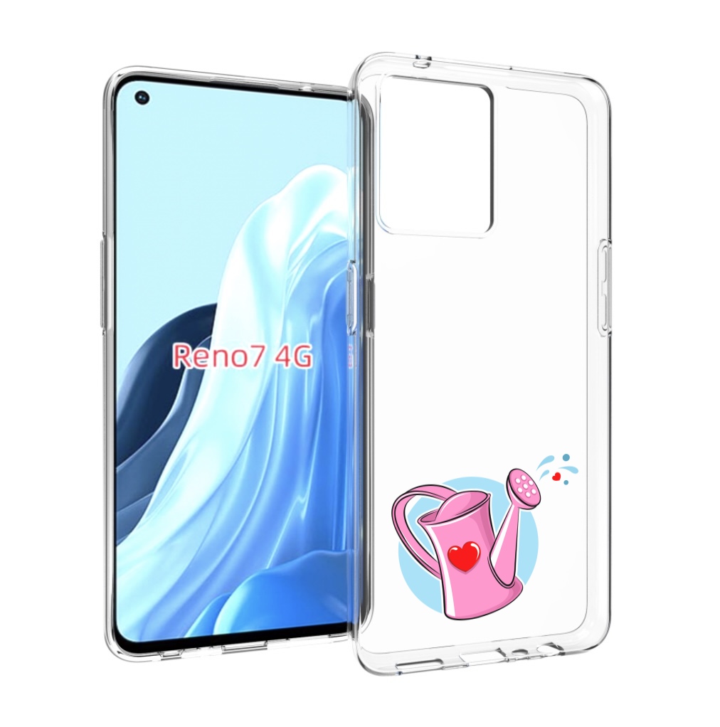 

Чехол MyPads Лейка любви 14 февраля для OPPO RENO 7 4G, Прозрачный, Tocco