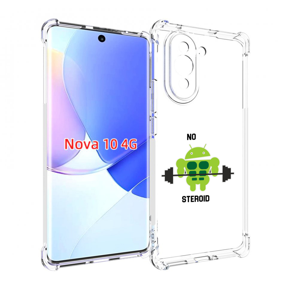 

Чехол MyPads нет-стероидам для Huawei Nova 10, Прозрачный, Tocco