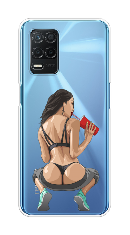 

Чехол на Realme 8 5G/Narzo 30 5G "Сочные булочки", Бежевый;красный;черный, 257150-6