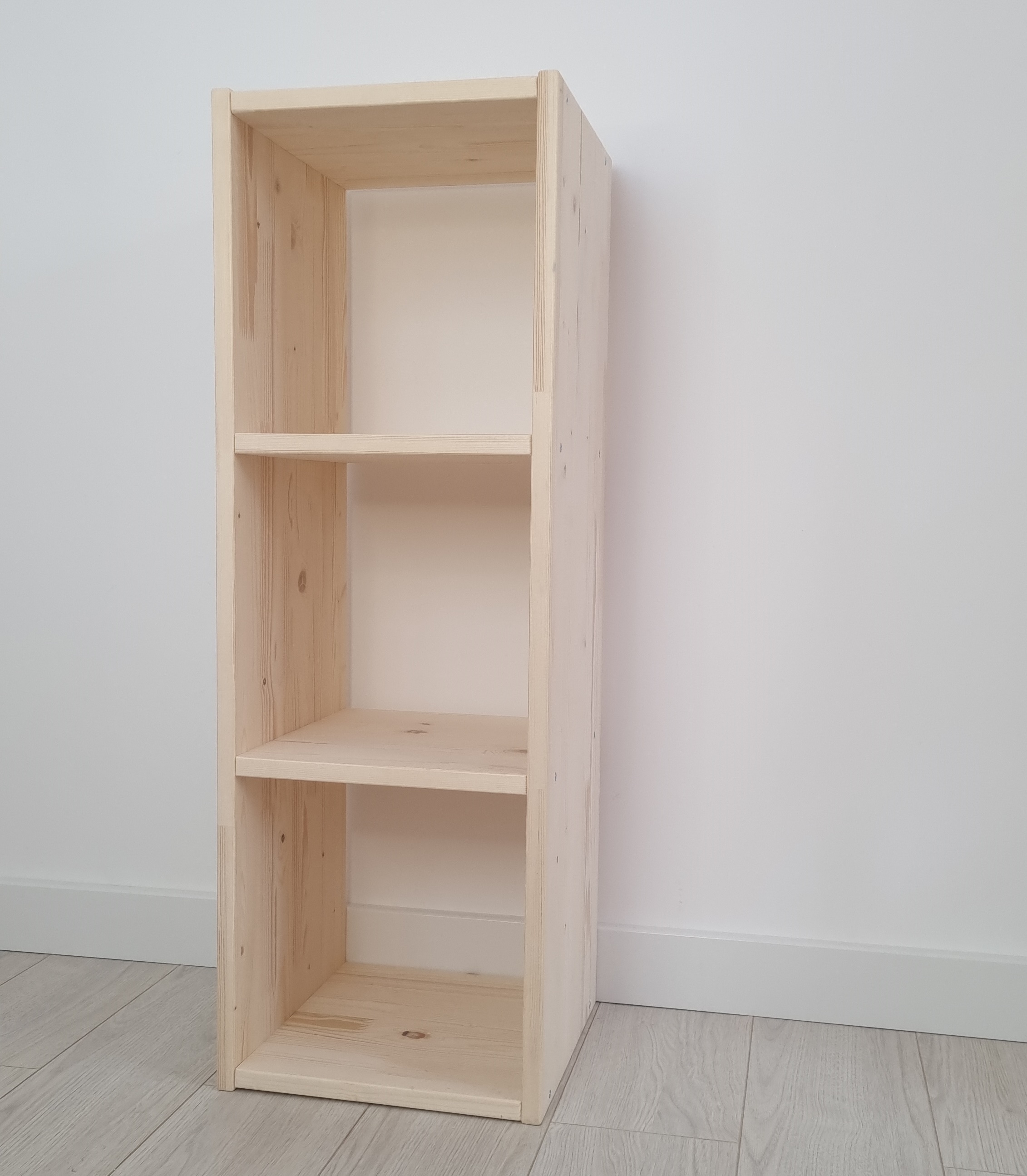 Стеллаж с ячейками Rokkoly Эдет 1х3, натуральный