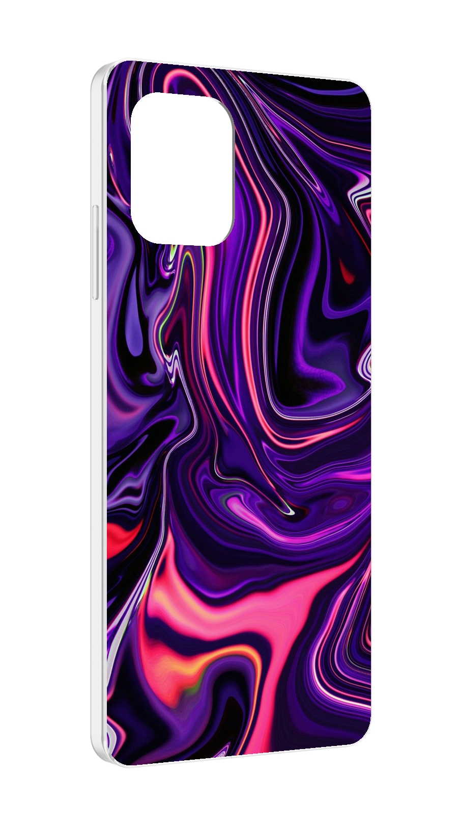 

Чехол MyPads фиолетовые краски для UMIDIGI Power 7 Max / Power 7S, Прозрачный, Tocco