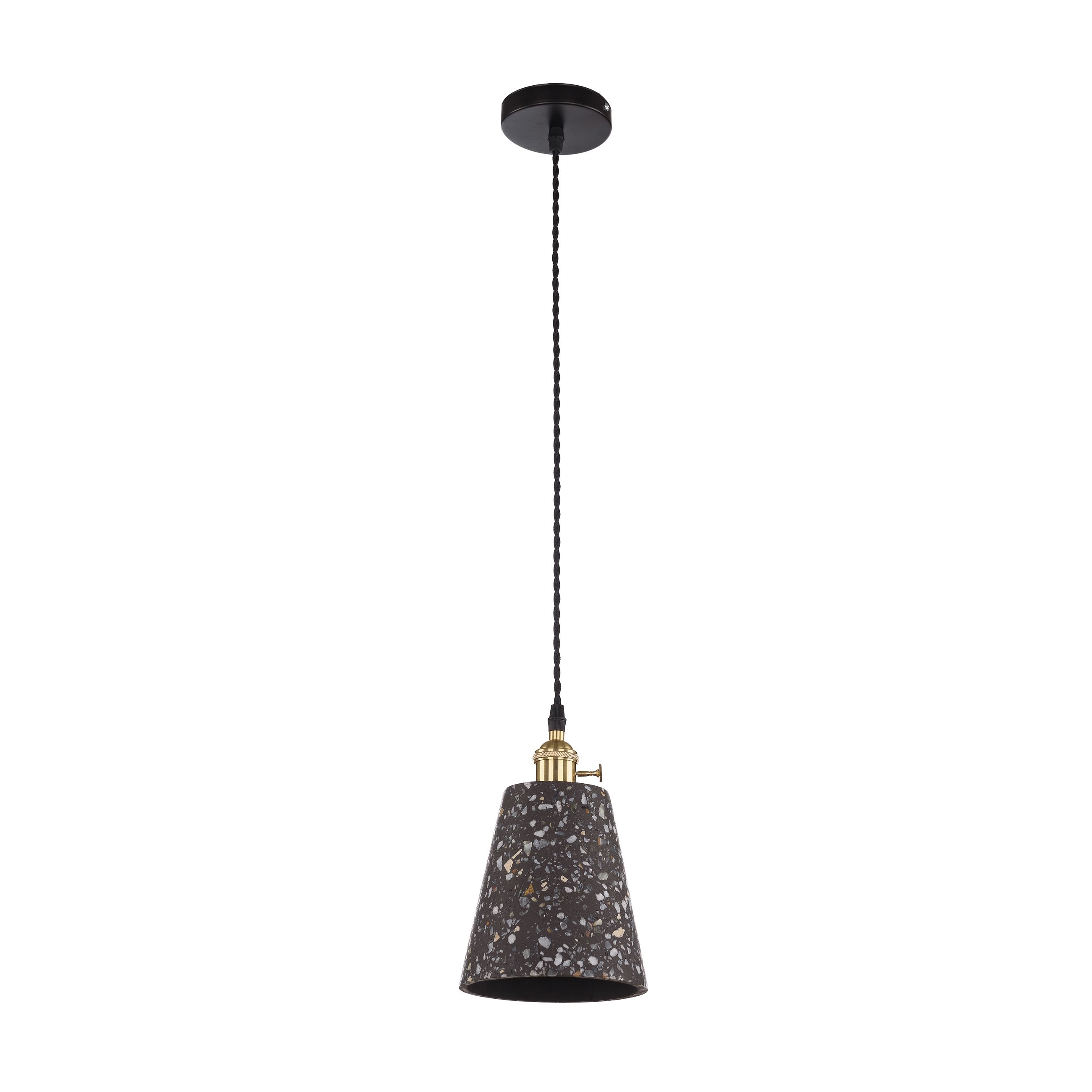 фото Подвесной светильник 3301.7179/155-175 black/marble apl led