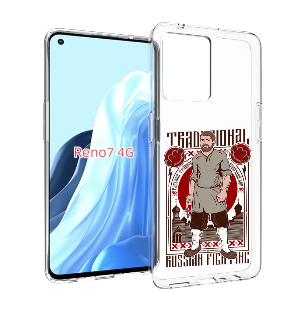 

Чехол MyPads Традициональный мужчина для OPPO RENO 7 4G, Прозрачный, Tocco