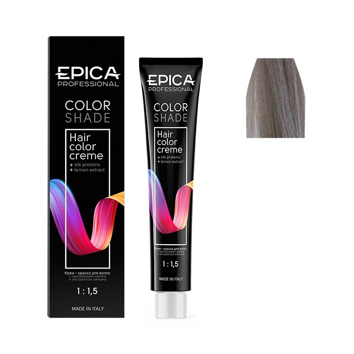 

Крем-краска для волос Epica Colorshade 9.81 блондин жемчужно-пепельный 100 мл