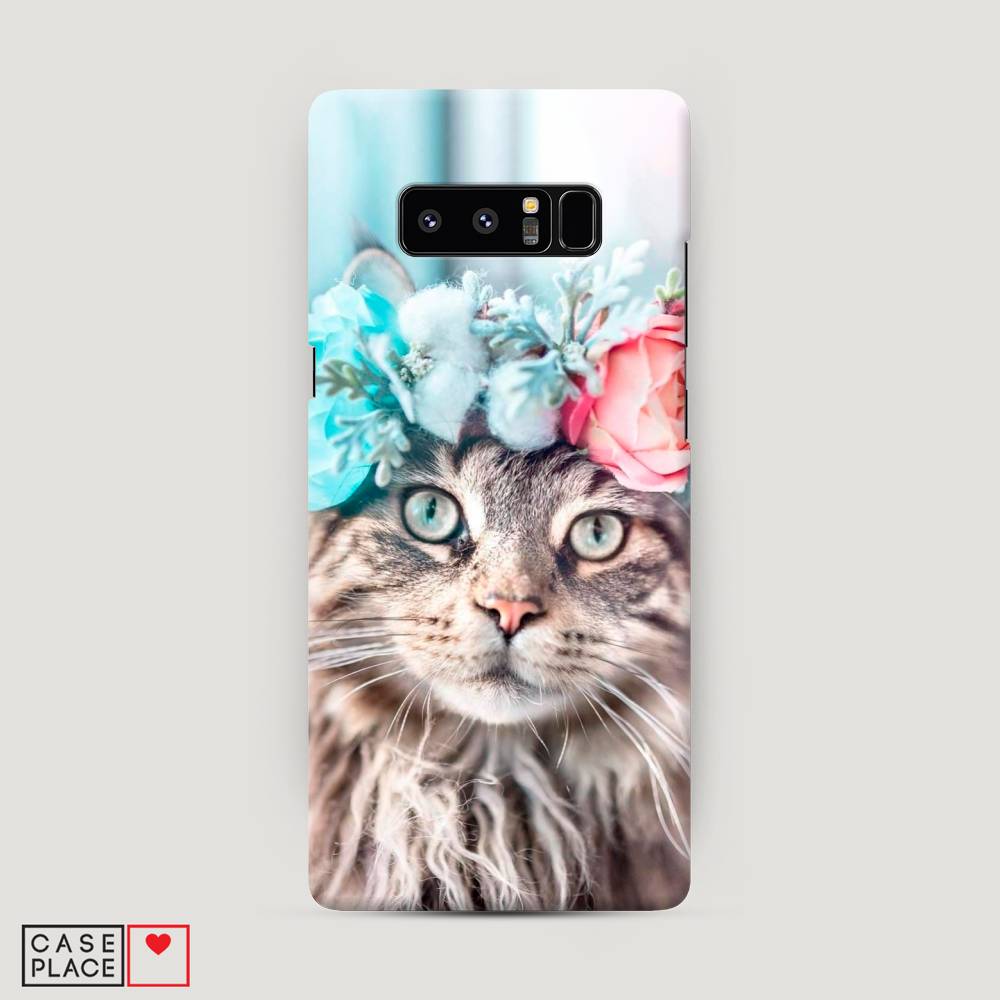 

Чехол Awog "Кот в венке" для Samsung Galaxy Note 8, 25220-1