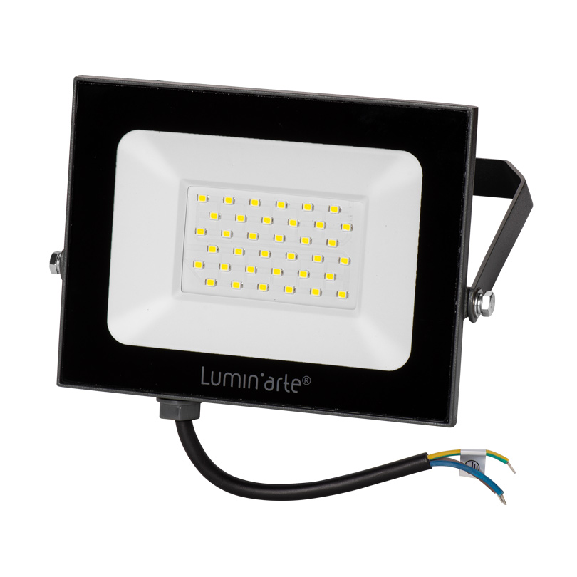 фото Светодиодный прожектор luminarte lfl-50w/05 50вт 5700к ip65 wolta