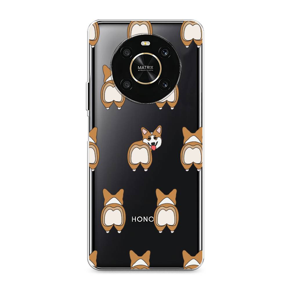 

Чехол Awog на Honor X9 4G/Magic4 Lite 4G "Милый корги фон", Разноцветный, 6108150-2