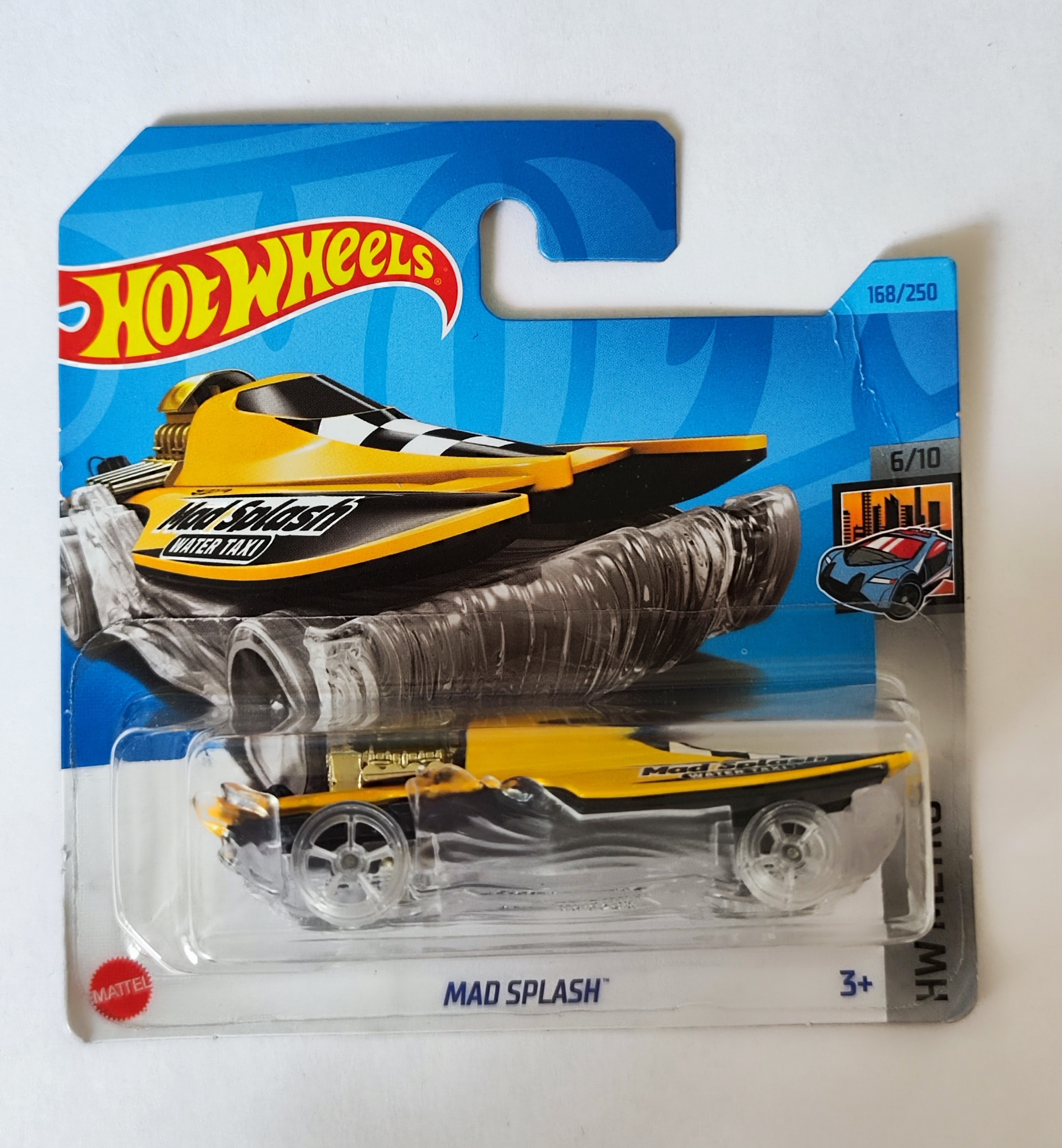 Игрушечная машинка Hot Wheels базовой коллекции MAD SPLASH 5785/HKG94 игрушечная машинка hot wheels базовой коллекции dedra iii 5785 hkk81