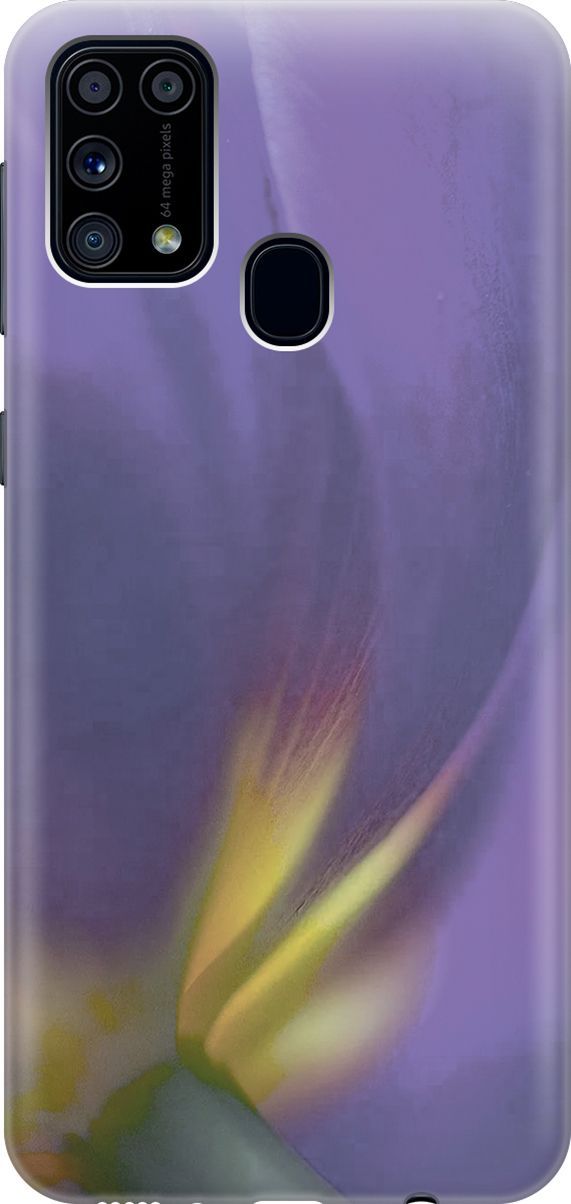 

Силиконовый чехол на Samsung Galaxy M31 с принтом "Фиолетовая фиалка", Желтый;фиолетовый, 2869