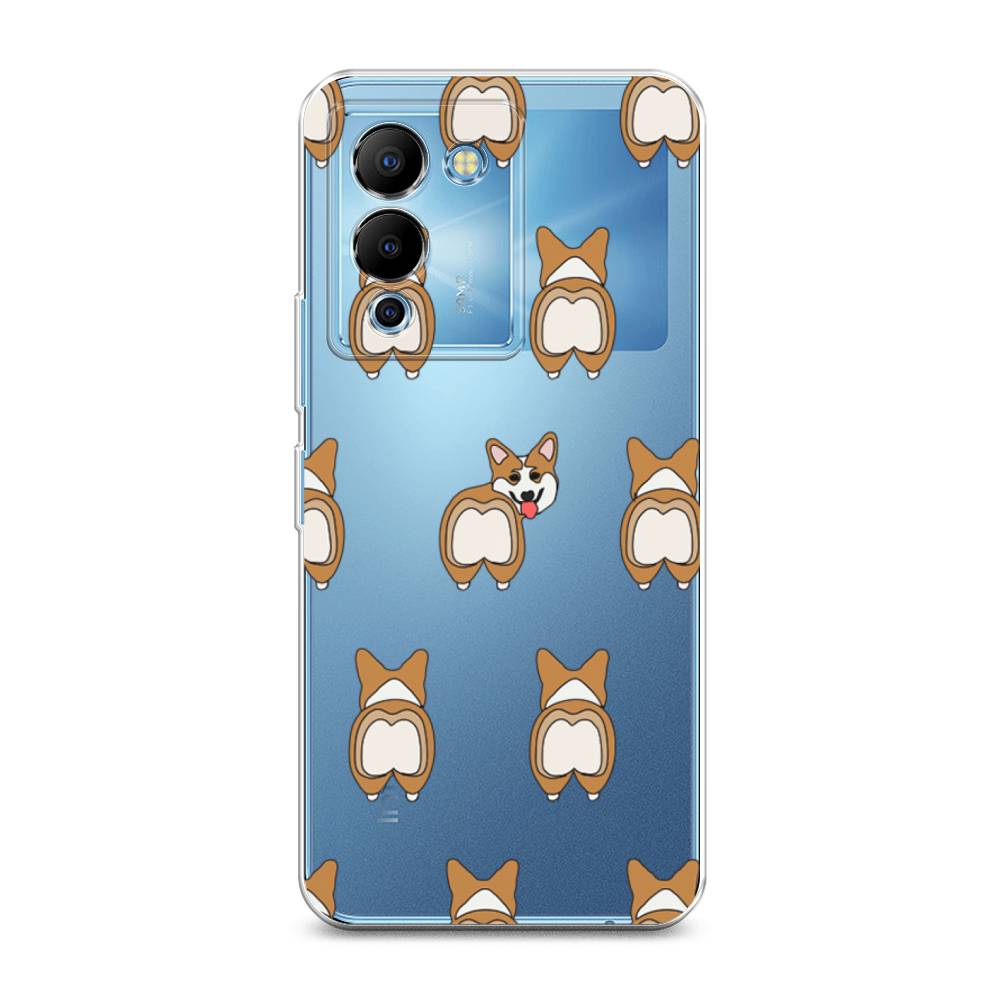 

Чехол Awog на Infinix Note 12 G96 "Милый корги фон", Разноцветный, 3101550-2