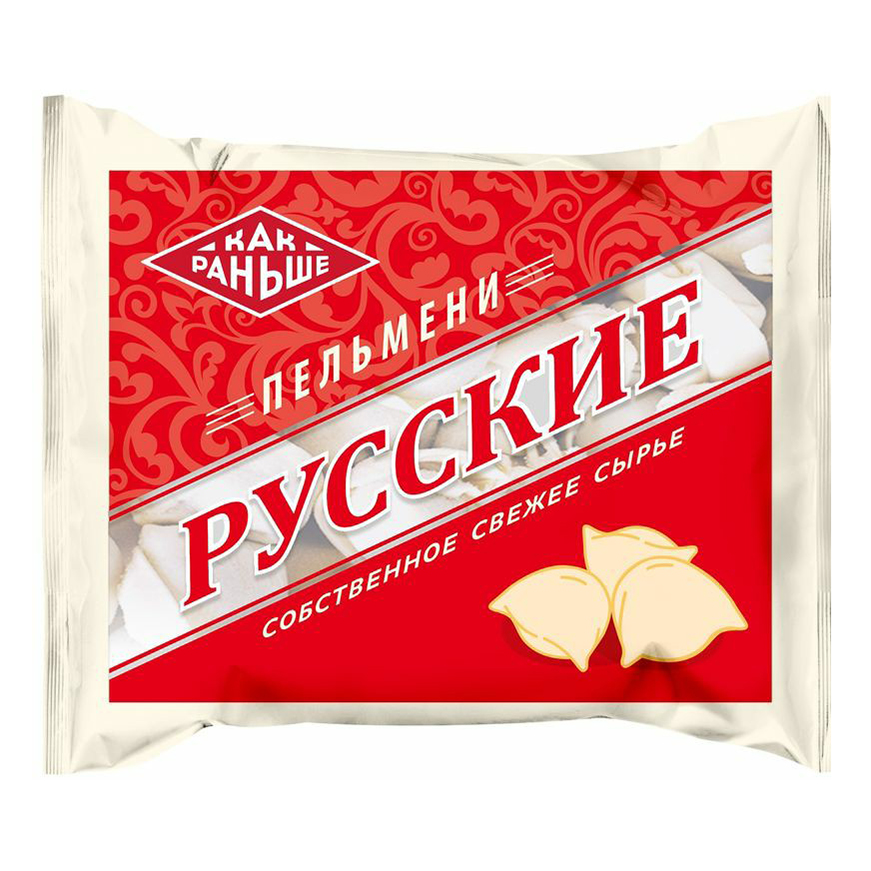 

Пельмени Как раньше Русские говядина и свинина 430 г