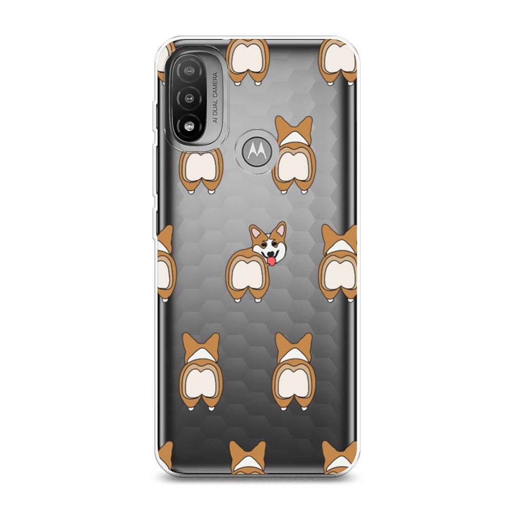 

Чехол Awog на Lenovo K14 Plus/Motorola Moto E20/E30/E40 "Милый корги фон", Разноцветный, 243450-2