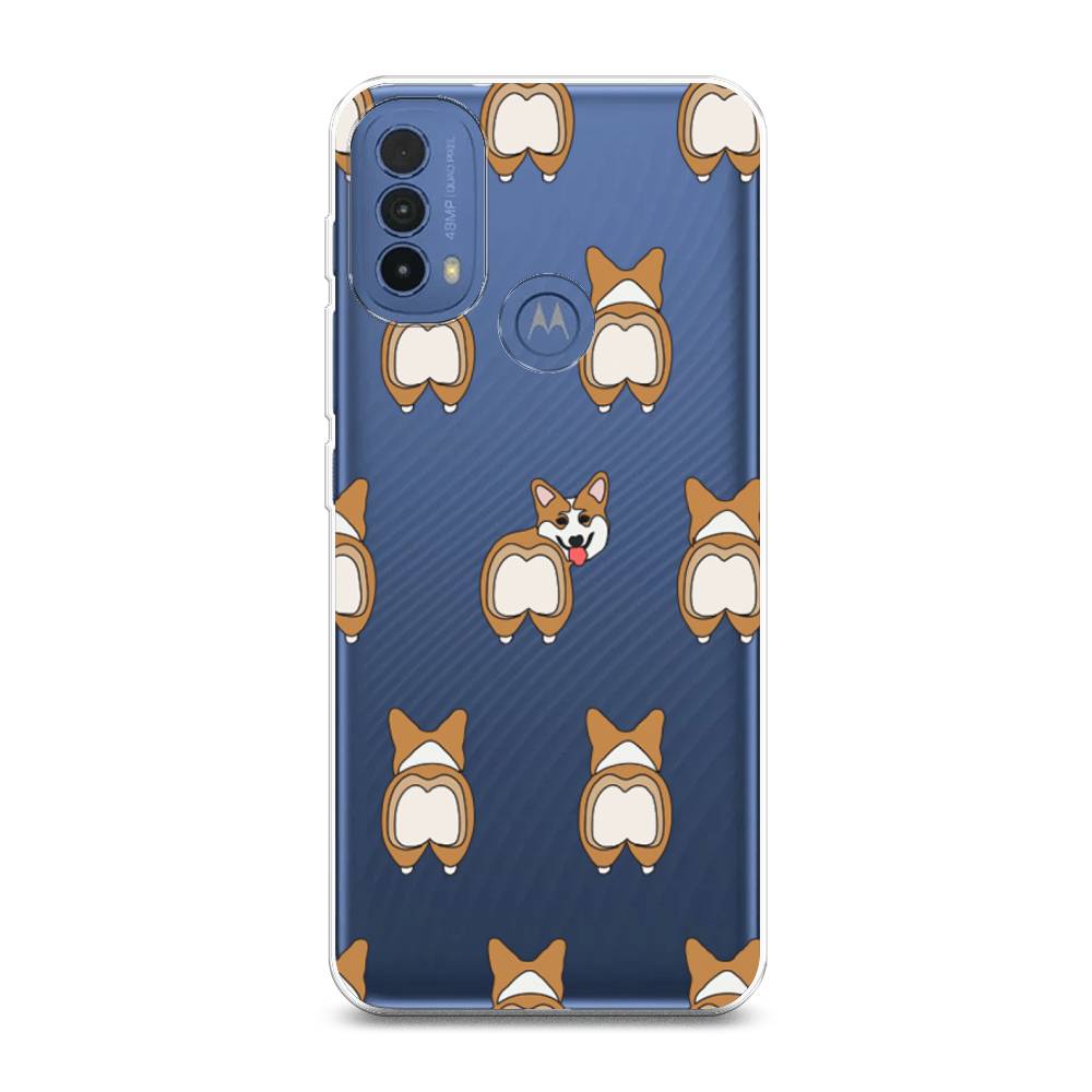 

Чехол Awog на Lenovo K14 Plus/Motorola Moto E20/E30/E40 "Милый корги фон", Разноцветный, 243550-2