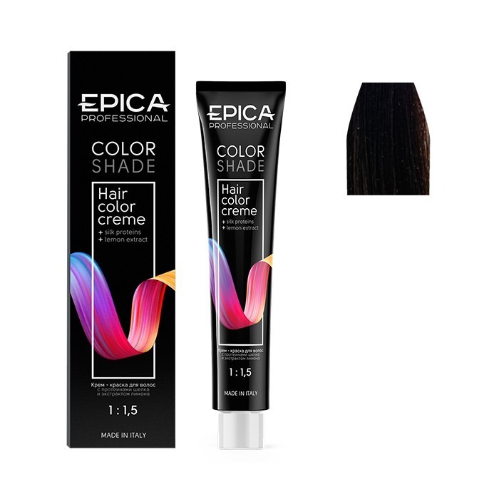 Крем-краска для волос EPICA PROFESSIONAL Colorshade 4.73 шатен шоколадно-золотистый 100 мл