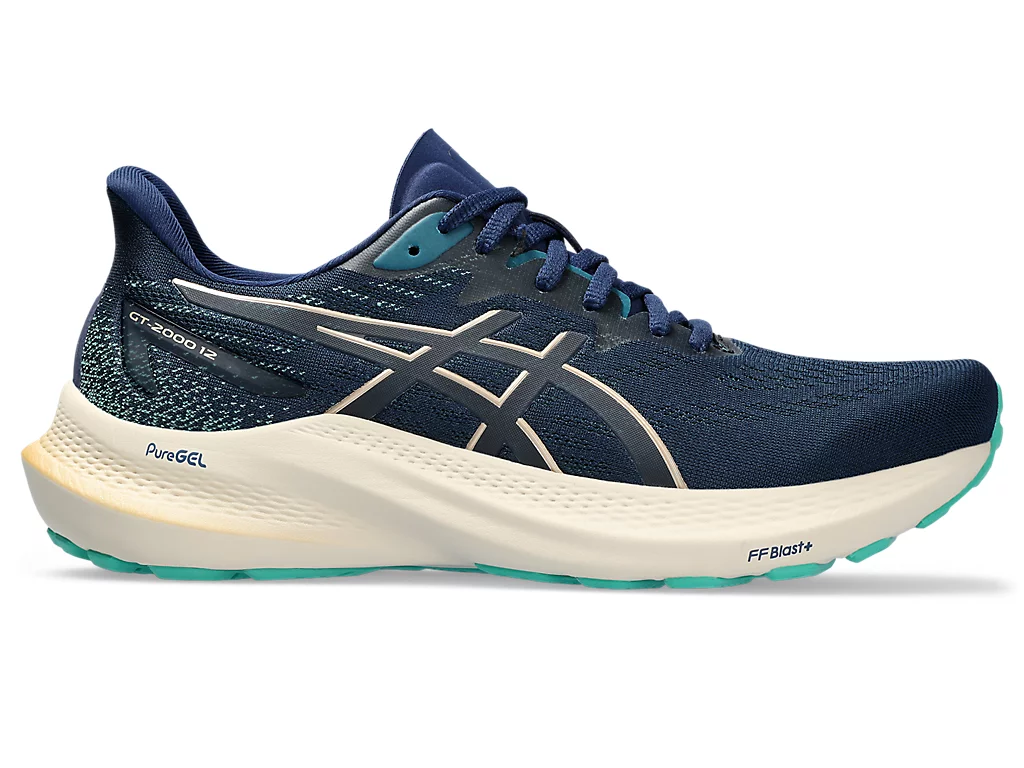 

Спортивные кроссовки женские Asics Gt-2000 12 1012B506-401 синие 39 EU, Синий, Gt-2000 12