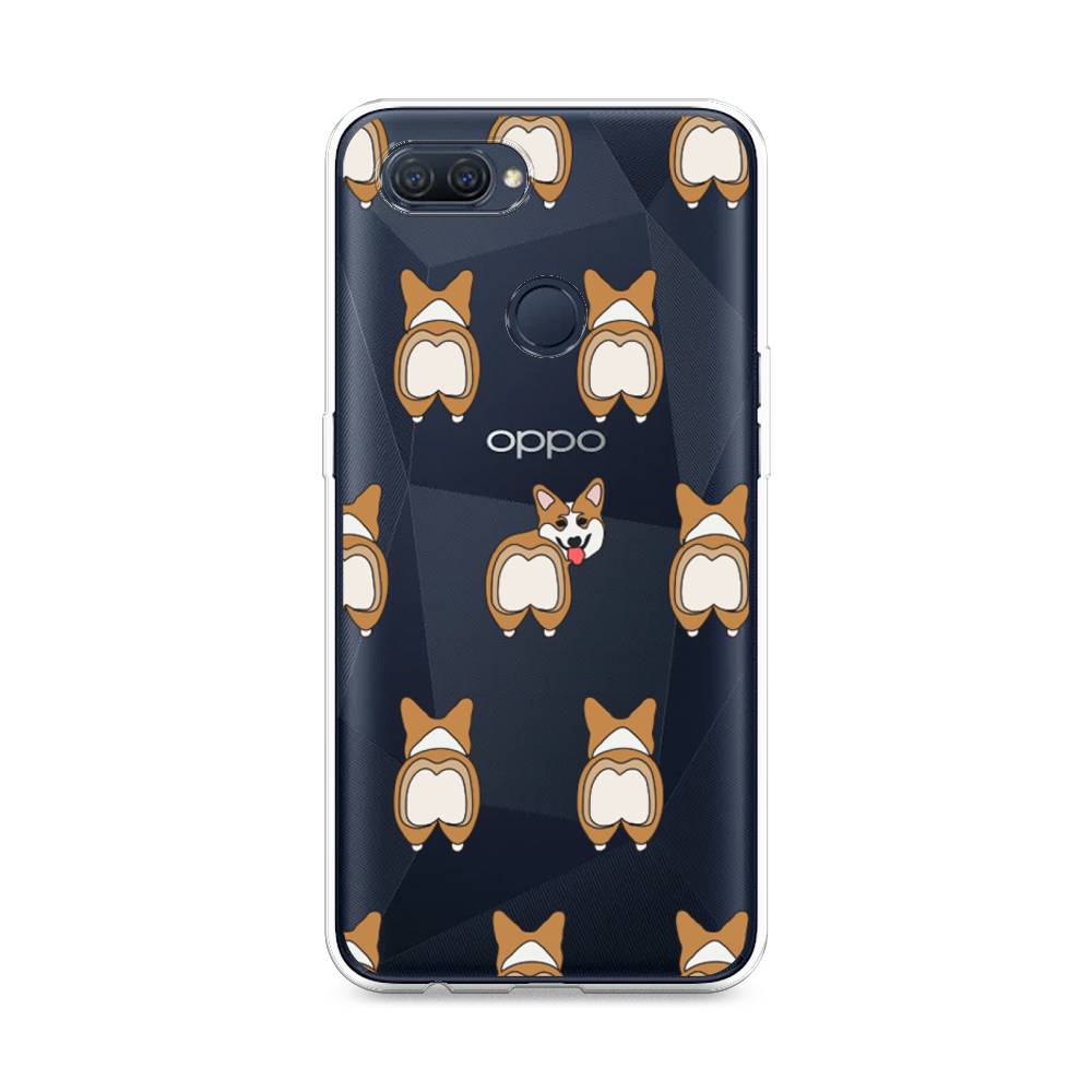 

Чехол Awog на Oppo A12 "Милый корги фон", Разноцветный, 253450-2