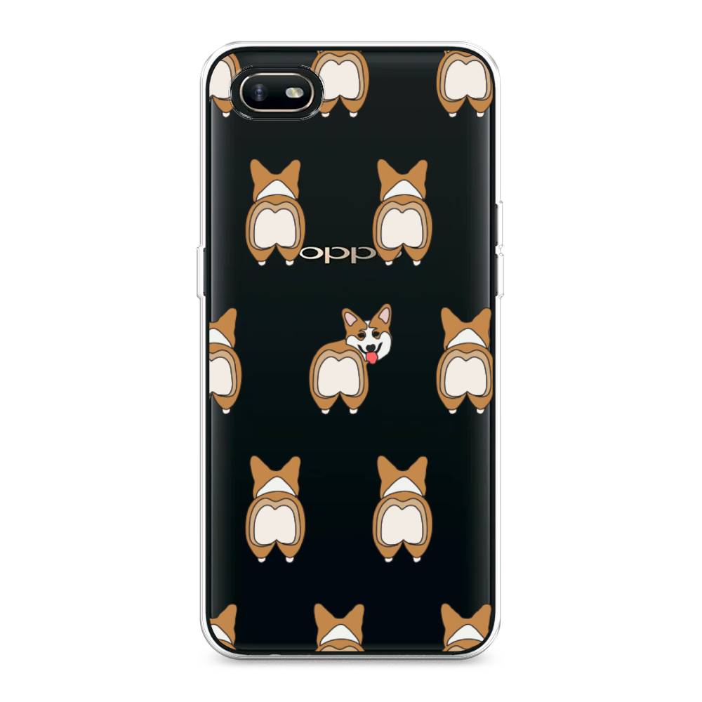 

Чехол Awog на Oppo A1k "Милый корги фон", Разноцветный, 252150-2