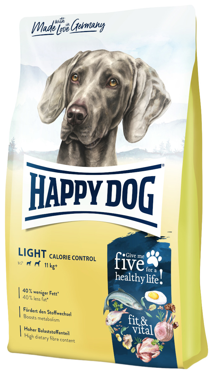 фото Сухой корм для собак happy dog supreme light calorie control, курица, 1,1кг