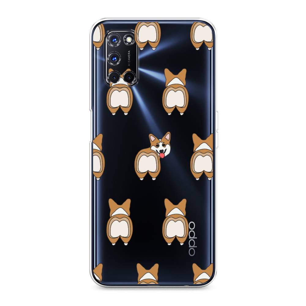 

Чехол Awog на Oppo A52/A72 "Милый корги фон", Разноцветный, 253150-2