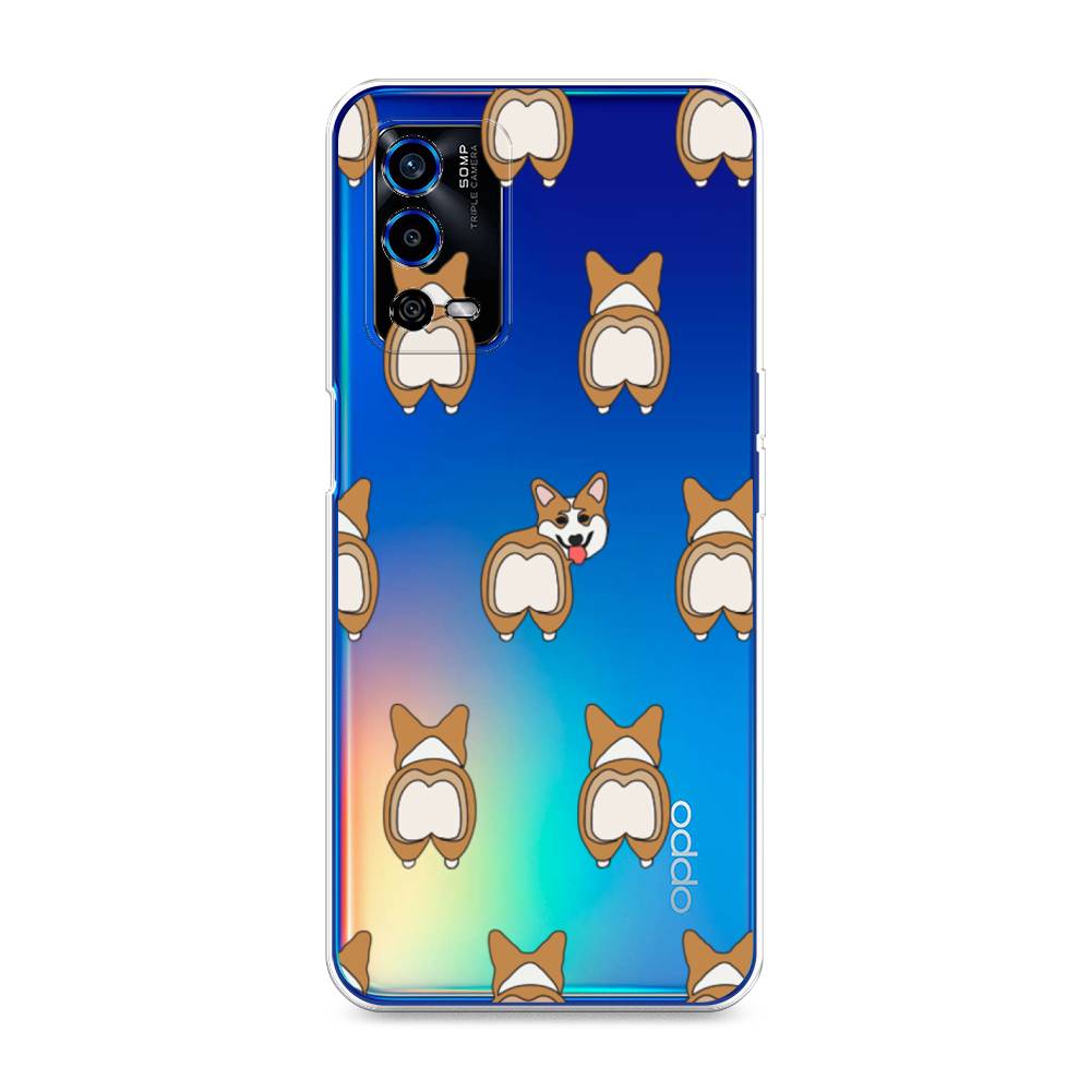 

Чехол Awog на Oppo A55 4G "Милый корги фон", Разноцветный, 259150-2
