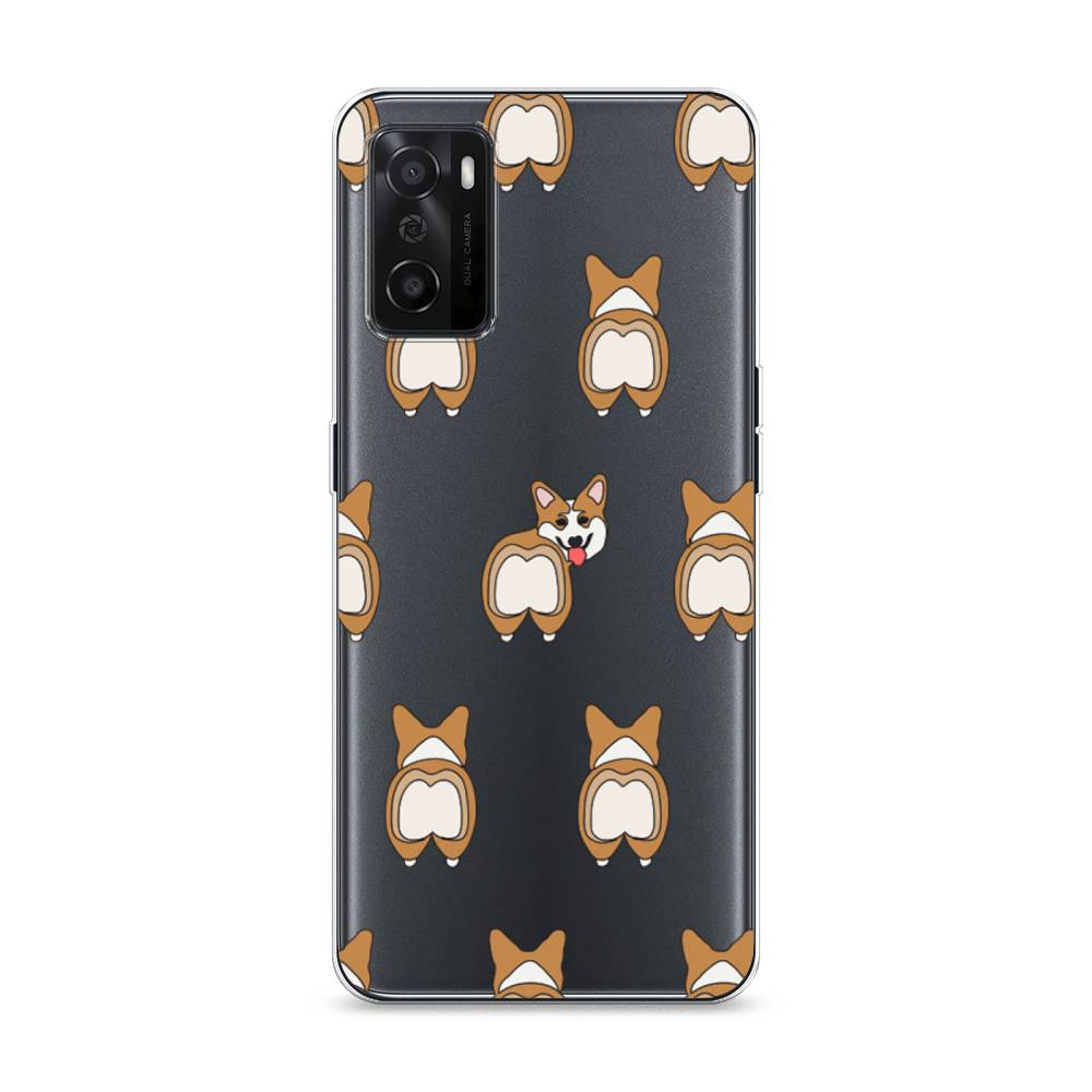 

Чехол Awog на Oppo A55s 5G "Милый корги фон", Разноцветный, 2510150-2