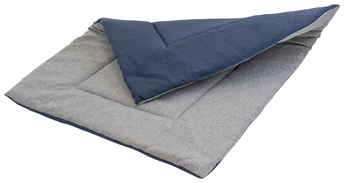 

Подстилка Дарэлл Navy, прямоугольная, стеганая, серая, 65x50x3 см, 3 шт