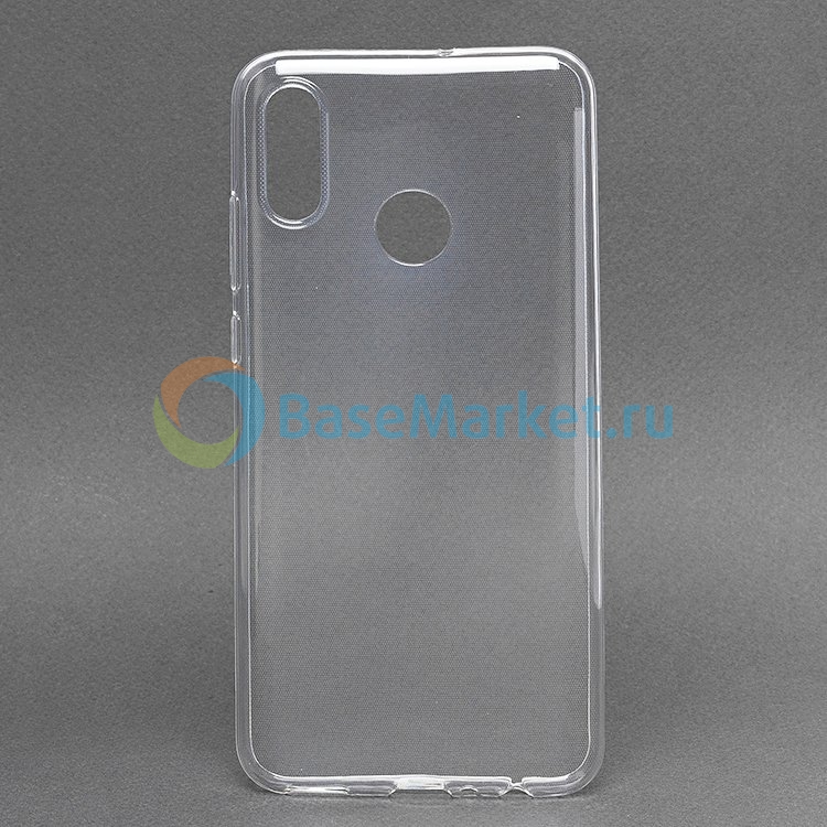 

Чехол силиконовый ультратонкий BaseMarket для Huawei Honor 10 Lite (прозрачный)