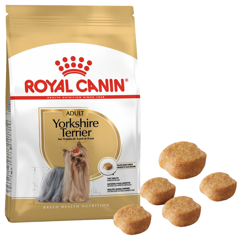 

Сухой корм для собак ROYAL CANIN, для йоркширкого терьера, 4 шт по 0,5 кг