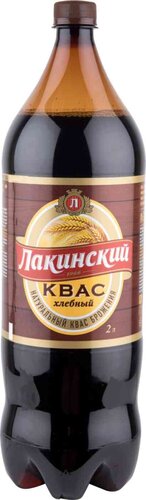 Квас пастеризованный Лакинский Хлебный 2 л