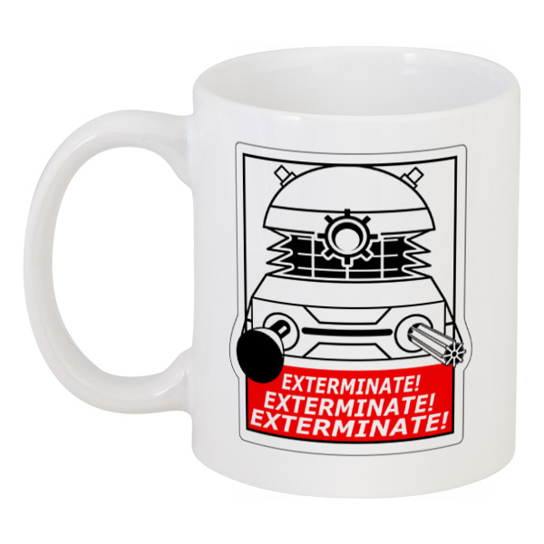 фото Кружка printio exterminate! далек 330 мл