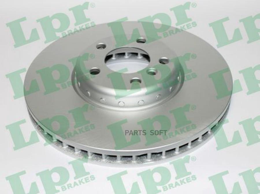 

LPR Диск тормозной BMW 5 F10/11/7 F01-04 передний левый вент. D 348мм. 1шт