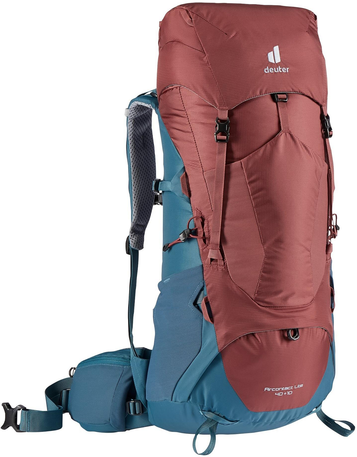 фото Рюкзак deuter aircontact lite 40+10 redwood-arctic (2021)