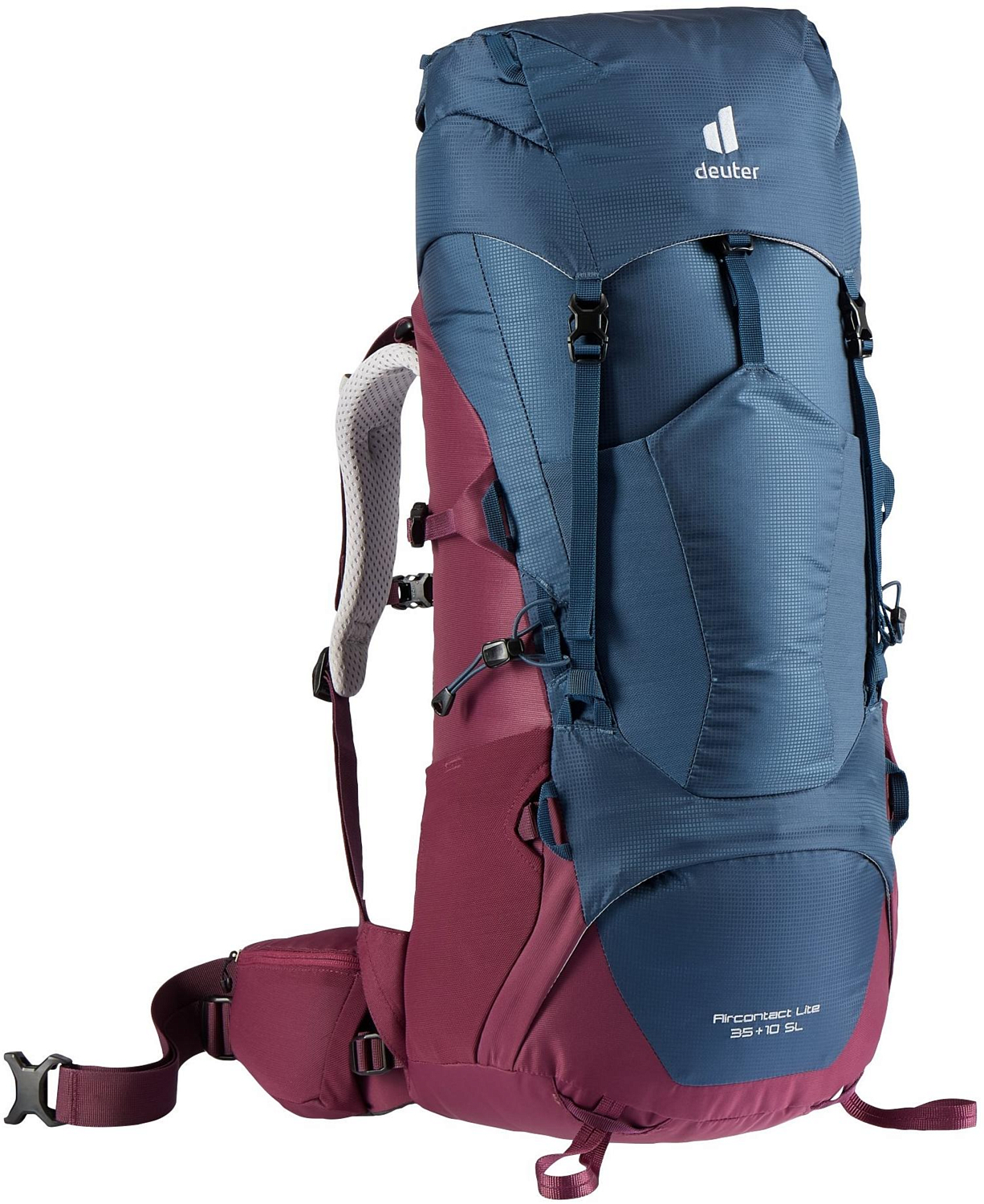 фото Рюкзак deuter aircontact lite 35+10 sl marine-blackberry (2021)