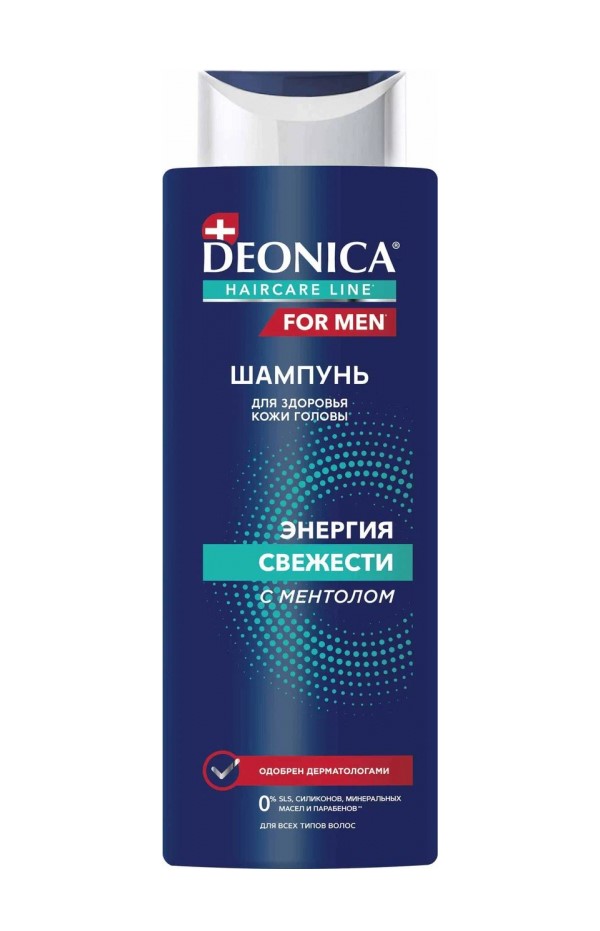 

Шампунь Deonica For Men Энергия свежести с ментолом, 380 мл