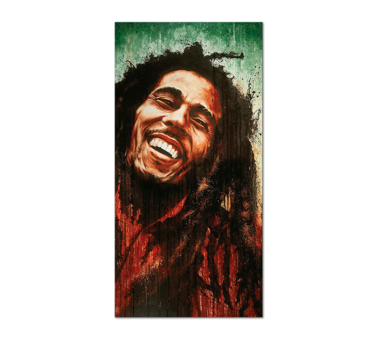 

Картина интерьерная на холсте Poly Print Art Боб Марли 60х30 см.